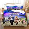 Как реалист перестроил королевство Постельный набор Односпальный Полуторный Двуспальный Кинг-сайз Постельный набор Взрослая Детская Спальня Комплекты пододеяльников