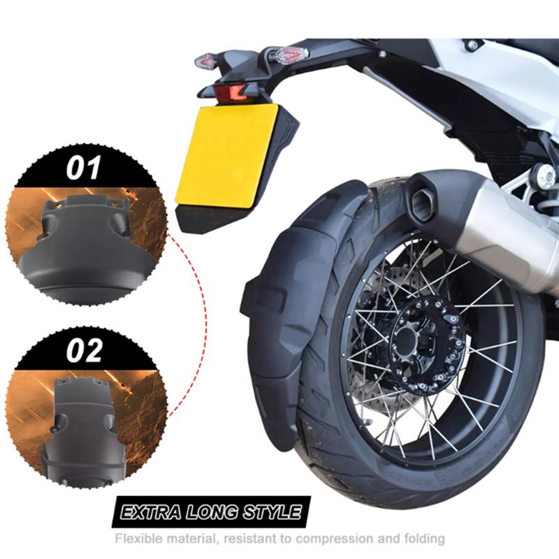 Motorcycle Rear Wheel Fender Rear Mudguard Extended Edition For BMW R1300GS R1300 GS --A87Q