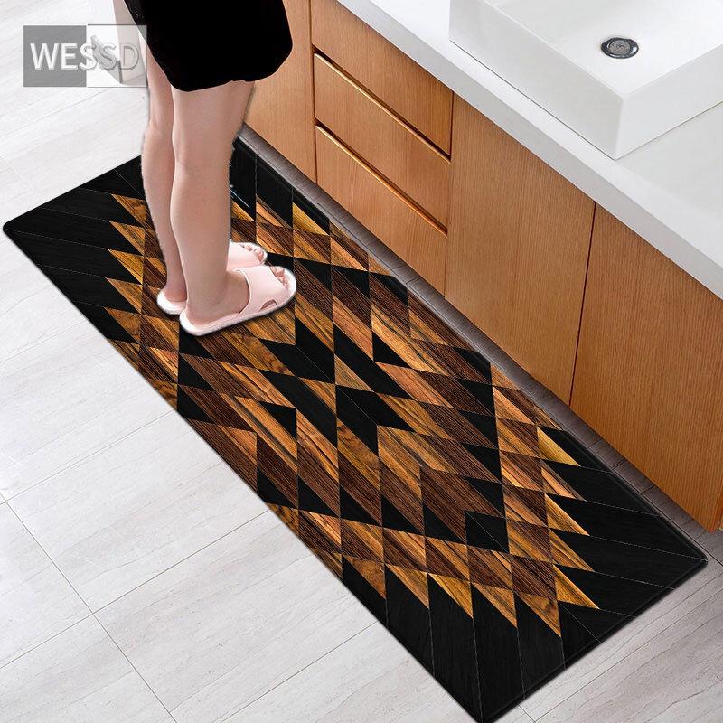 3D коврик под дерево для кухни, пол, коврик для ванной комнаты, противоскользящий коврик для прачечной, ковер для спальни, коврик для гостиной