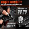 4PCS Universal License Plate Bolts Aluminum Alloy Frame Bolts Mount Screws  Car Plate Installation