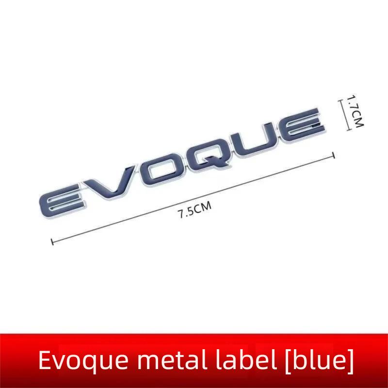 Modified Car Emblem Badge Sticker for Land Rover Range Rover Evoque Autobiography Rear Trunk XS3