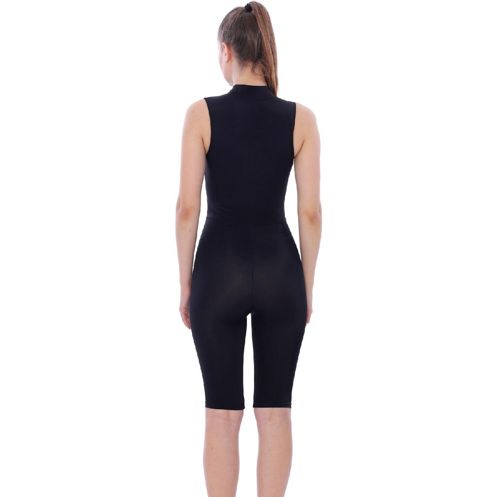 Women's Shorty Short Scuba Sailing Rafting Surf Swimming And Wetsuit Suit Black 1.5 Mm