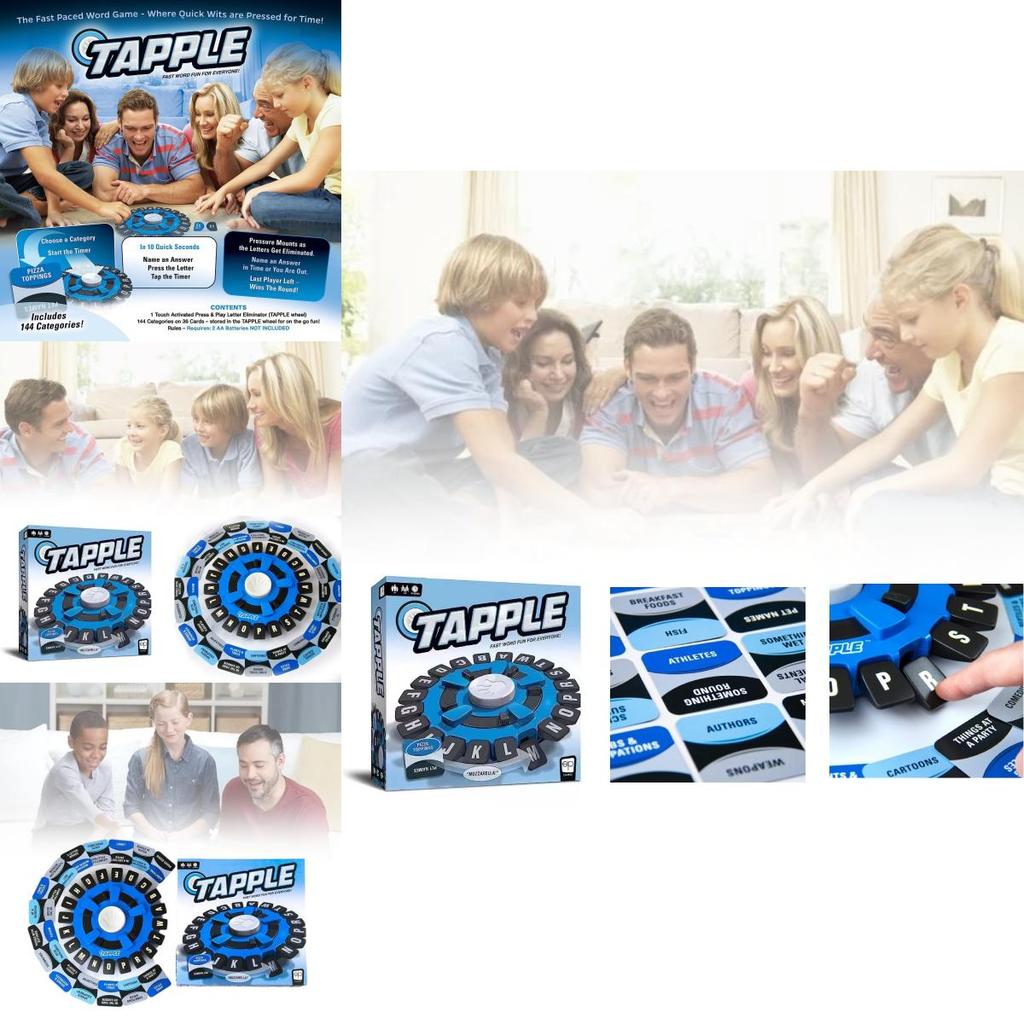 Tapple Tower Динамичная Семейная Настольная Игра Красочная Обучающая Игрушка Для Всех Возрастов