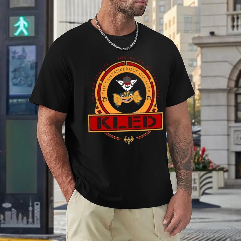 KLED LIMITED EDITION Tri Blend For Sale B Футболка с круглым вырезом Футболка Move Милая Досуг Смешная Размер США