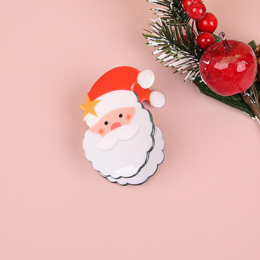 Cute Girls Christmas Hair Clips Elk Snowflake Hair Claws Clips Plastic Hairpins Girls Kids Christmas Party Hair Accessories