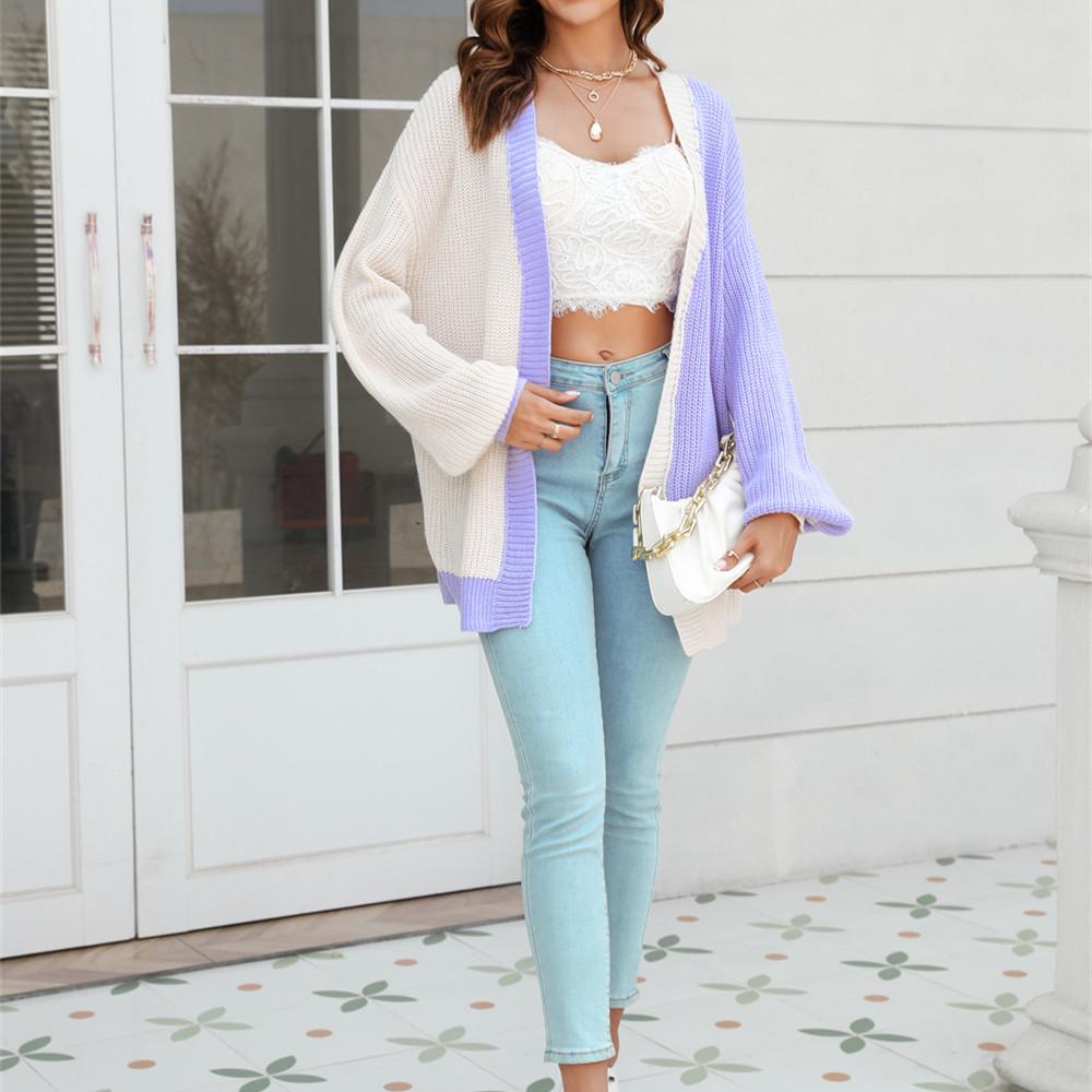 GMXIA Women's Fashion Casual Autumn Winter Long Sleeve Cardigans Sweater Coat