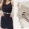 Women's Korean Style Pearl Waist Belt - Elegant, Versatile, Thin Elastic Chain with 22 Sweet Designs