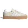adidas Sambae Wonder White Silver Metallic Gum Женские кроссовки Кремово-белые ID0434