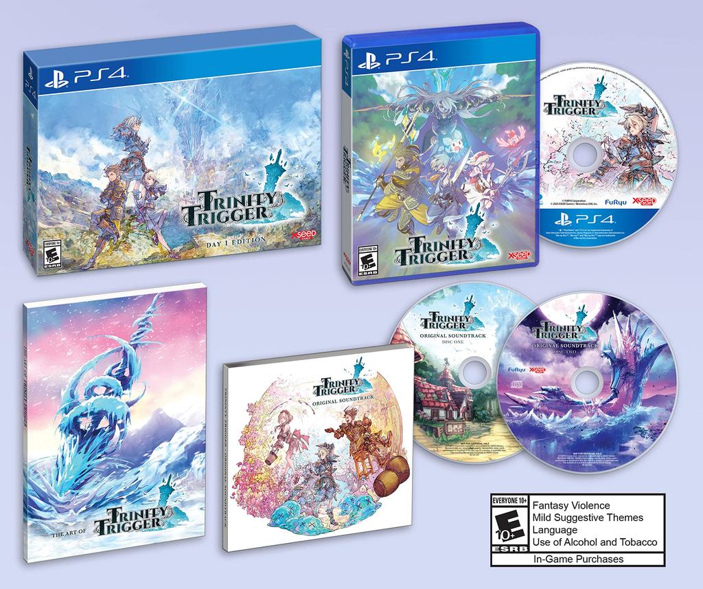 Trinity Trigger Day 1 Edition Север PS4 - (Импортированная Америка) -