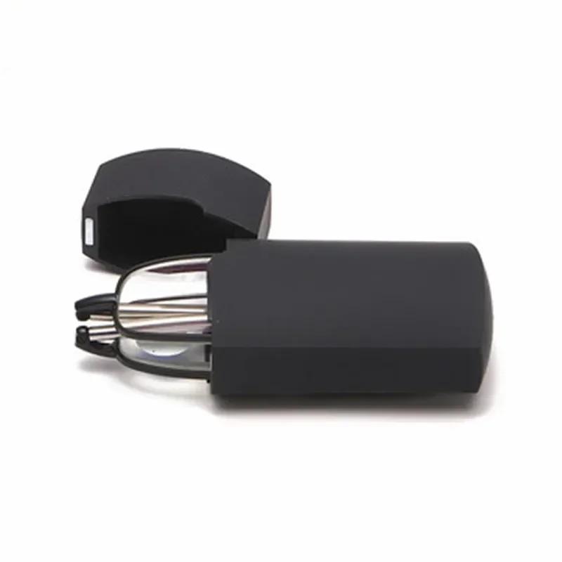 Folding Men Reading Glasses Outdoor Portable Presbyopia Ultra-Light Eyewear With Case Anti Blue Light Optical Far Sight Eyewear