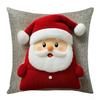 45×45cm Pillowcase 2D Printed Plush Pillow Cover Cute Christmas Throw Pillow Cover  Home Decoration