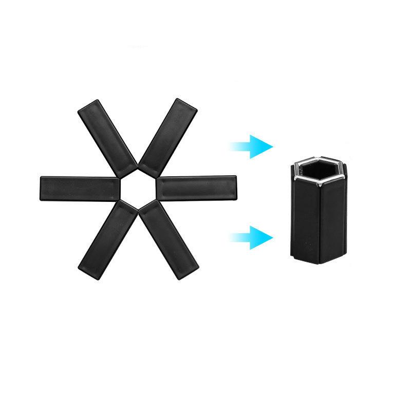 Складная кухонная изоляционная подкладка - антиожоговый коврик для обеденного стола, современный большой коврик для тарелок и мисок