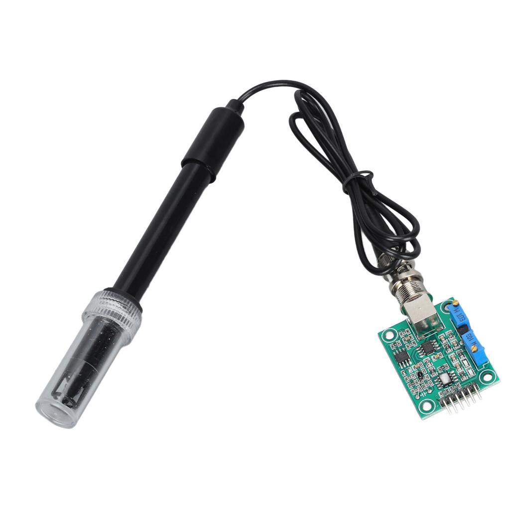 PH Electrode Probe Acquisition Sensor Module PH Value Monitoring Board Kit with BNC Connector