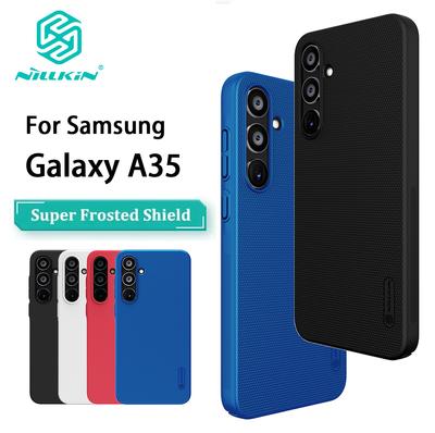 NILLKIN Чехлы для телефонов Samsung Galaxy A35 с суперматовым защитным экраном задняя крышка