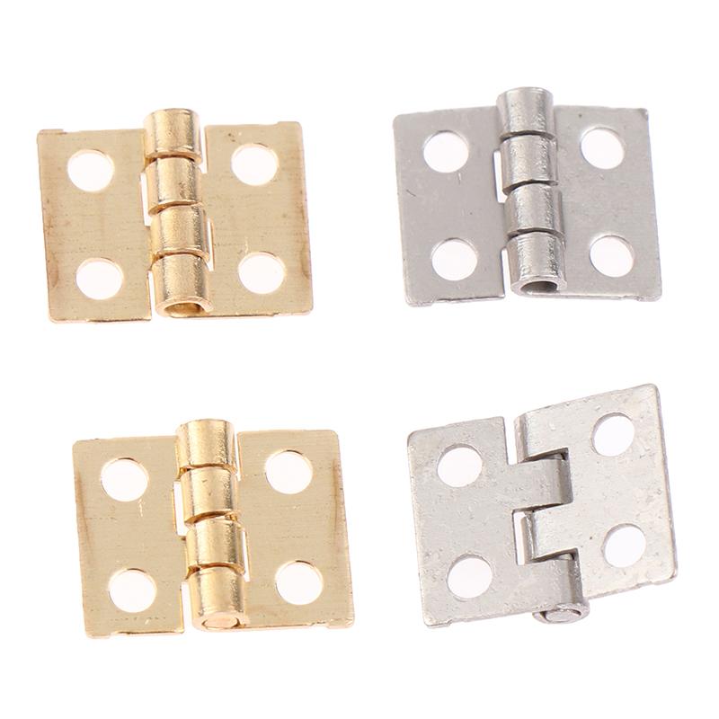 For 1/10 Rc Crawler Car Trx4 1/14 Tamiya Rc Dump Truck Scania 770S 10Pcs Mini Door Hinge Simulation Folding