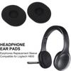 1 пара 75X65 мм черные амбушюры для гарнитуры Logitech H800 H 800