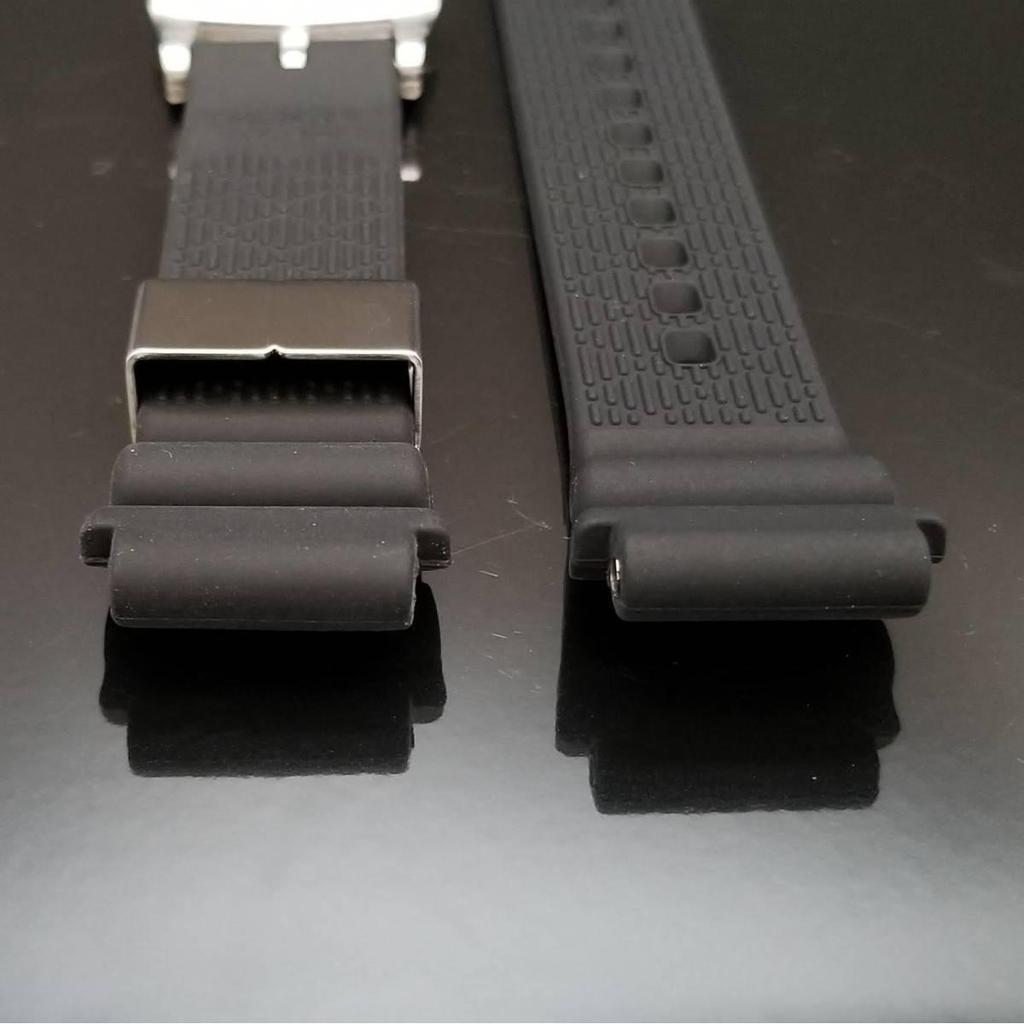 Used Genuine SEIKO 20mm PROSPEX SBDC053 Rubber Band Prospex Black Urethane Belt R02C011J0