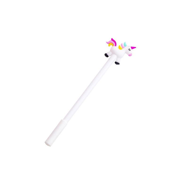 1 Piece Creative Rainbow Mane Unicorn Office School Stationery Rainbow Cute Colored Gel Pen