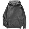 100% cotton men's sports fashion new plain four seasons can wear casual hoodie sweater