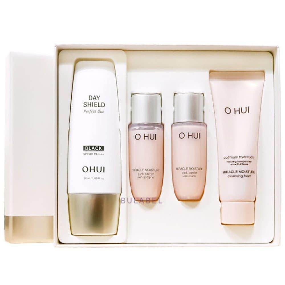 O HUI Специальный набор солнцезащитных кремов Perfect Day Shield Sun Black/Red 50 мл