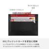 VICTORINOX Altius Alox Card Case Men's Slim Leather Black 611580