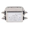 Фильтр электромагнитных помех Подавитель шума Фильтр электромагнитных помех 2 полюса 1 фаза переменного тока 115 В 250 В 20 А 5060 Гц