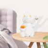 Cat Statue Animal Sculpture Resin Cute Decor Kitten Figurine Tabletop Ornament for Shelf Office