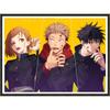 Cross Stitch Kit Set Jujutsu Kaisen 11CT 3 Strands 40X50cm Beautiful Design Handmade Kit Handmade Decoration Colorful Design For Beginners To Adv
