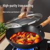 COOKER KING Чугунный антипригарный китайский вок