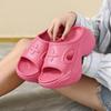 Модные новые женские шлепанцы на толстой подошве, уличная мода, ЭВА, пляжные, женские, уличные, легкие, 2025, лето, высокий каблук, повседневная обувь