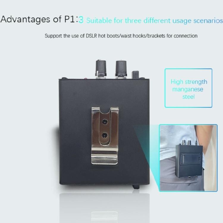 Dependable In Ear Monitors Amplifier with Clear Sound Quality for Studio Artists Live Sound Engineering Equipment