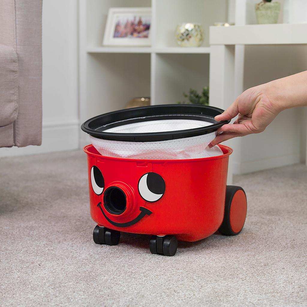 Numatic HVR160 vacuum cleaner bag system eco compact Red