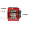 2pcs LED Car Tail Light Rear Turn Signal Reverse Light for Jeep Wrangler JL 2018+ (US/EU Version)Rear Turn Signal Reverse Light