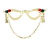 New Arrival Cute Glasses Design Brooches Women And Men Jewelry Pin Gold Color Party Suit Accessories Good Gift