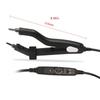 EU/US Plug Hair Extension Iron Adjustable Temperature Keratin Bonding Tools  Salon