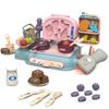Kids Checkout Page Ice Cream Sushi Colored Clay Play-Dough Toy, Ultra-Light Clay Ice Cream Tool Set