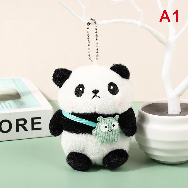 Kawaii плюшевая игрушка панда брелок милый плюшевый брелок в виде животного рюкзак кулон брелки игрушки подарок на день рождения для детей