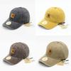 Summer Unisex Cotton Baseball Cap With Embroidered Letters For Casual Wear