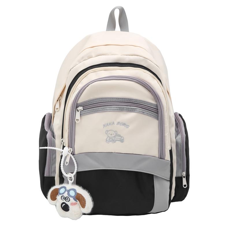 Рюкзак Color Block для женщин в стиле колледжа, школьный рюкзак для учеников младших классов средней школы