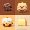 3D Chocolate Cookies Bread Cover for AirPods 4 2024 Cartoon Cute Earphone Case for AirPods Pro 2 Cover Soft Cover for AirPods 3