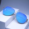 Sunglasses Personalized Frameless Sunglasses Fashion Women'S Toad Glasses Double Beam Sunglasses Uv-Proof Glasses