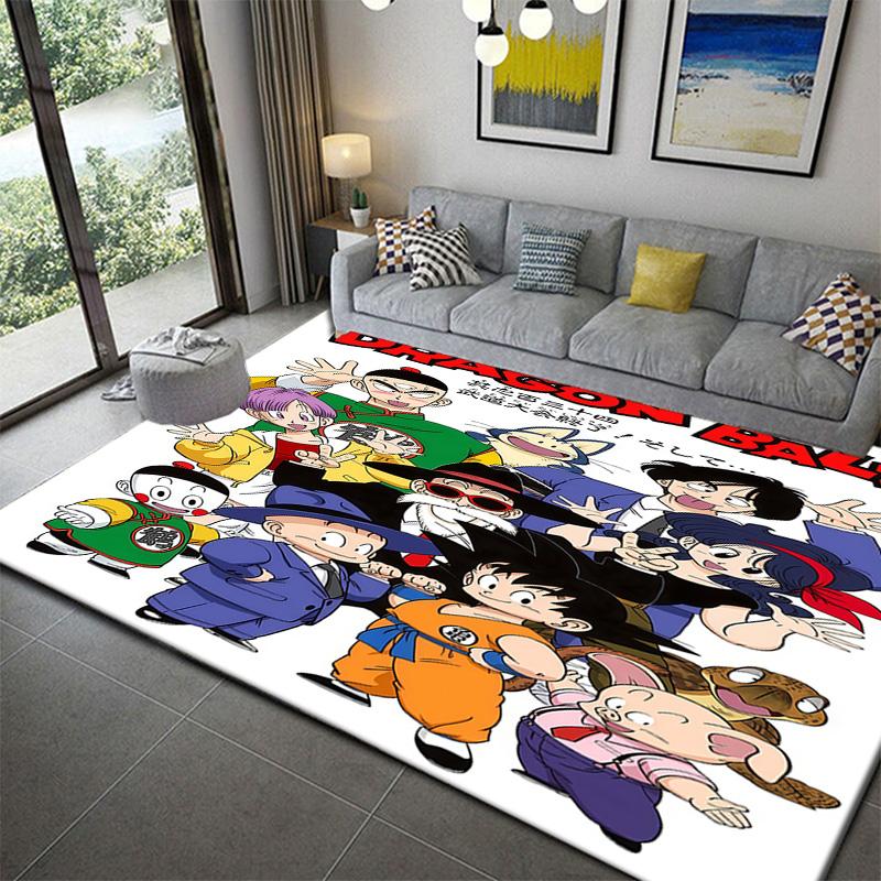 Dragon Ball Pastel Tone Soft Floor Carpetanime soft washable cartoon floor carpet