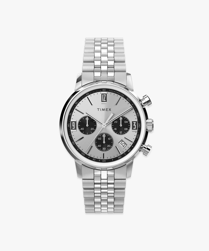 Taimaegseu Merlin Chronograph Tachymeter Men'S Metal Watch 40Mm