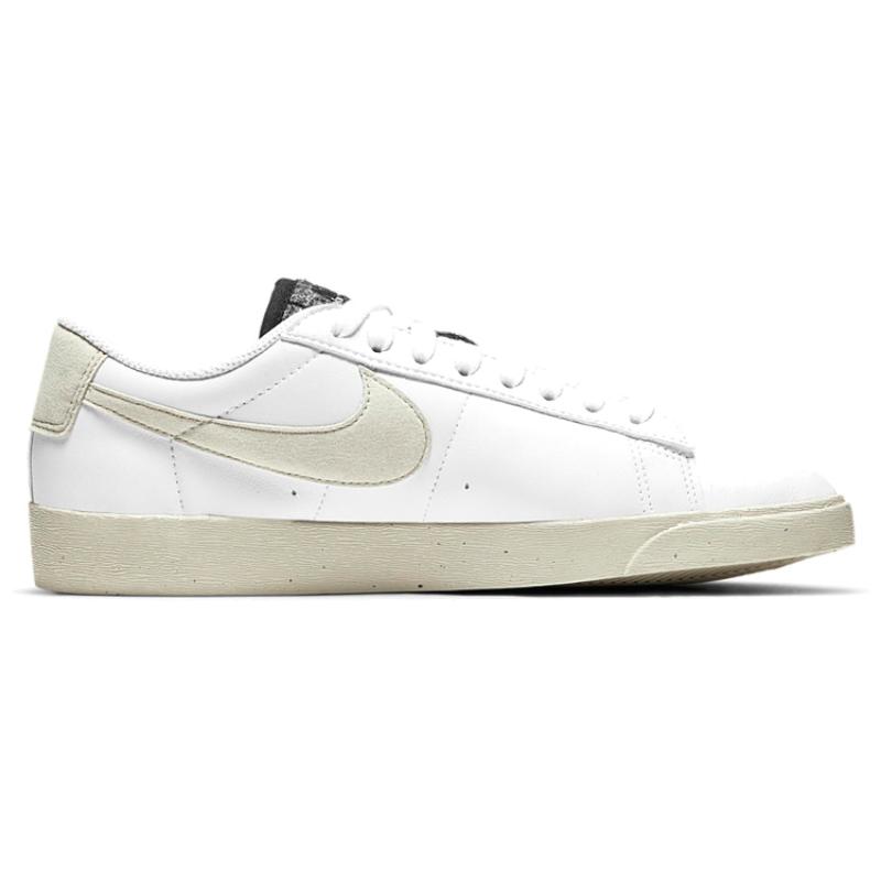 Nike Женские кроссовки Blazer Low Se 'Recycled Wool Pack   Белый Черный' Обувь для скейтборда DA4934-100
