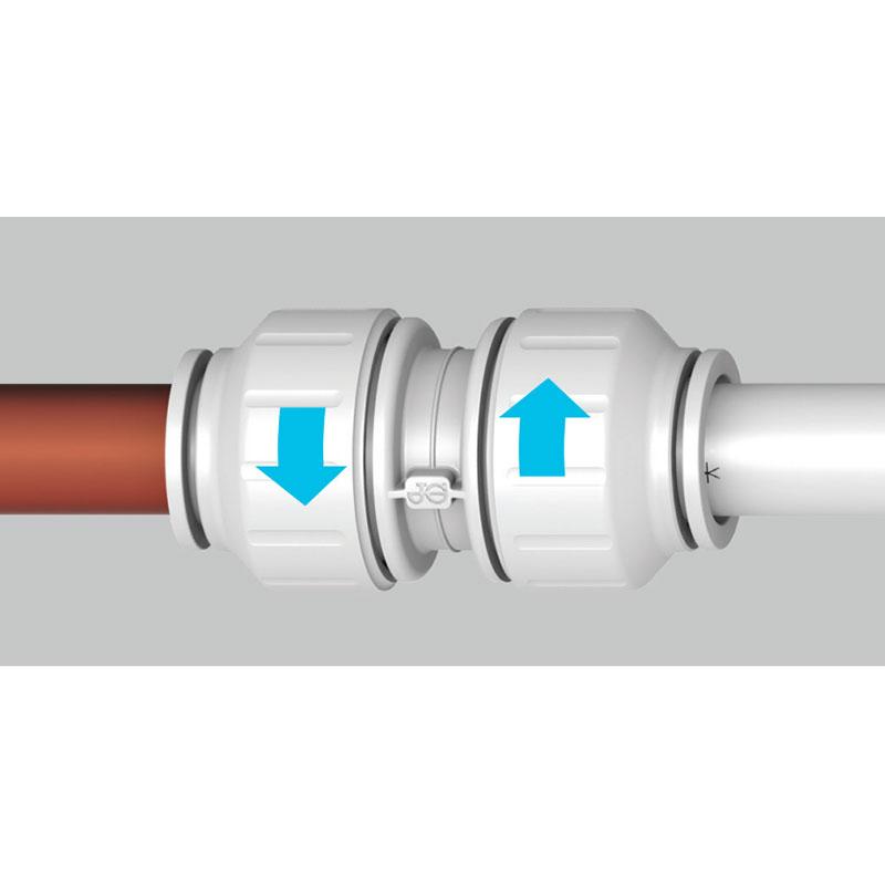 Złączka Prosta John Guest Speedfit 15 Mm - 4 Szt.