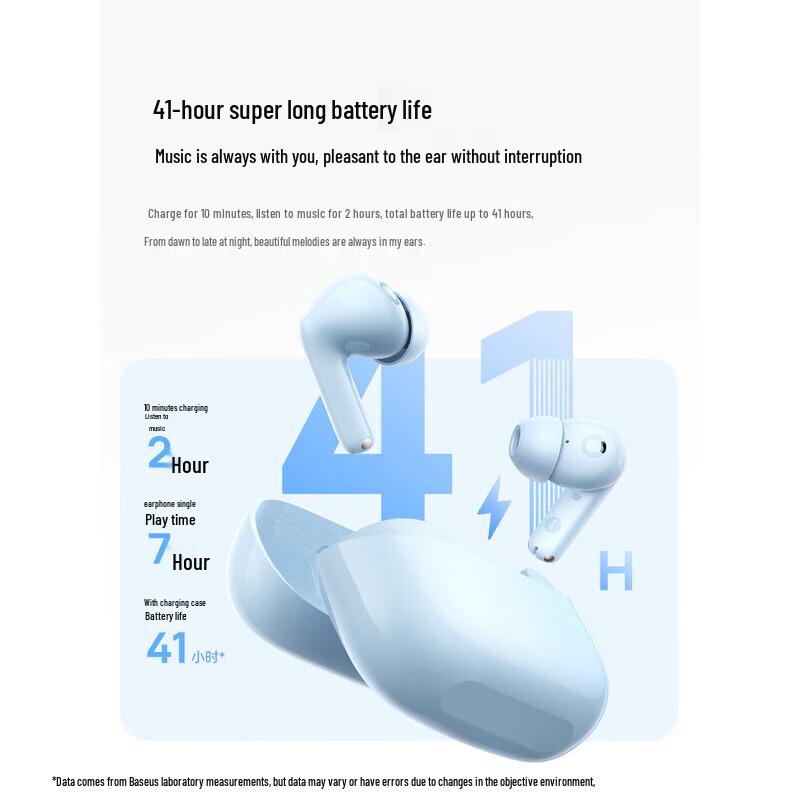 True Wireless наушники Baseus BP1 NC с шумоподавлением