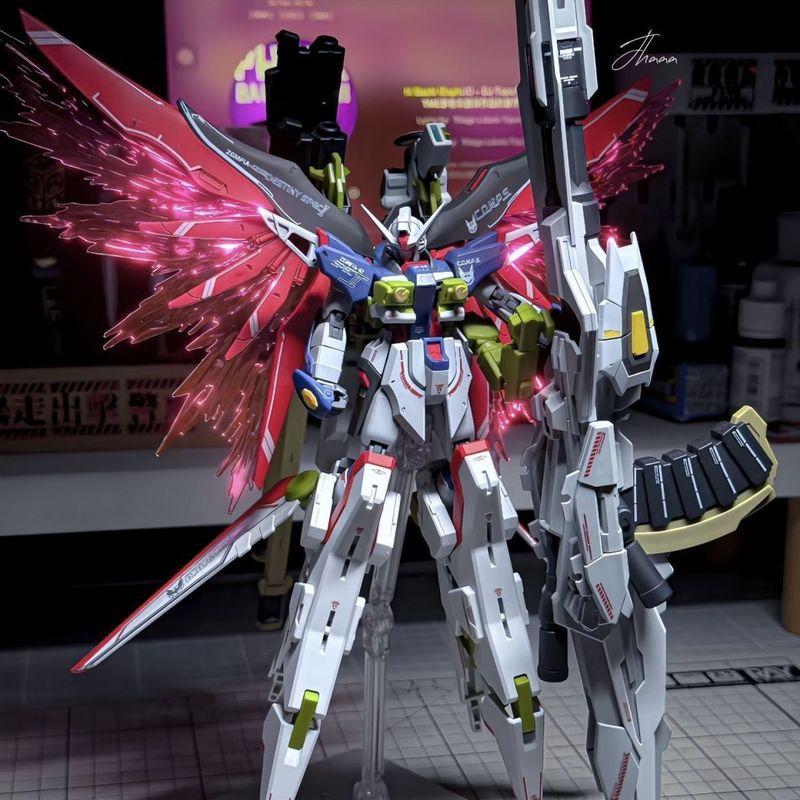 В наличии Gaogao 258 Набор Ares Phantom Включает Новый Основной Блок Destiny Масштаб 1/144 Пластиковая Игрушка Модель Сборный Комплект Сюрприз Подарок для Мальчика