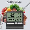 Digital Barbecue Food Thermometer Probe Meter Oven Thermomet Probe Meter Outdoor Oven Meat Cooking Thermometer for Kitchen