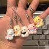 Милый Мультяшный Кот - Шнурок для Телефона и Брелок из Смолы - Идеальный Подарок для Студентов, Пар и Друзей