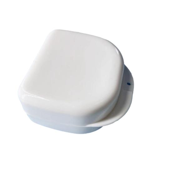 1 шт./2 шт. коробка для хранения зубных протезов различной формы, экологически чистый полипропилен, портативный, удобный для безопасного хранения футляр для брекетов